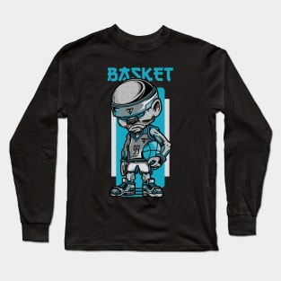 Street Basket / Urban Streetwear / Basketball / Basketball lover Long Sleeve T-Shirt